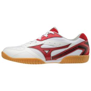 MIZUNO ミズノ クロスマッチプリオ RX4 81GA183062 卓球 ホワイトxレッドxブラック セール