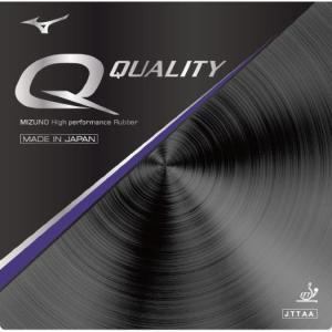 【送料無料】ミズノ 卓球ラバー Qquality ブラック Mizuno 83JRT29909｜あきちゃん堂