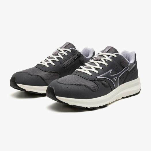 ミズノ ウエーブフリーライド2 SW(ウォーキング) グレー×ラベンダー Mizuno B1GF25...