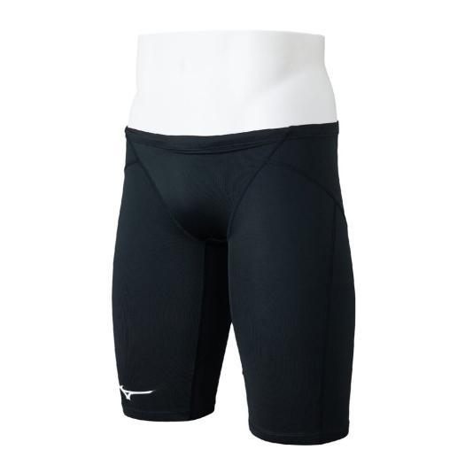 ミズノ 競泳用GX・SONIC STREAM ハーフスパッツ ブラック Mizuno N2MBC52...