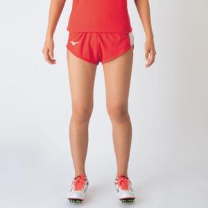 ミズノ レーシングパンツ(陸上競技)［レディース］ チャイニーズレッド