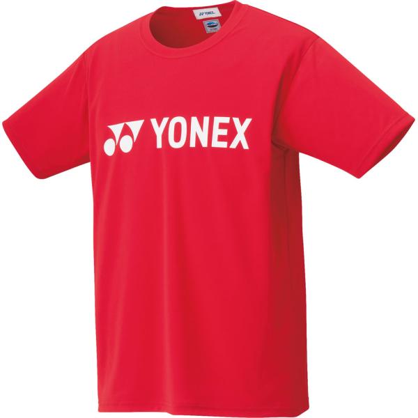 ヨネックス ユニセックス ドライＴシャツ サンセットレッド Yonex 16501 496