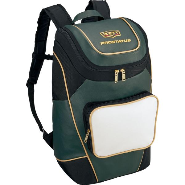 ゼット デイパック プロステイタス ホワイト×Dグリーン ZETT BAP420 1149