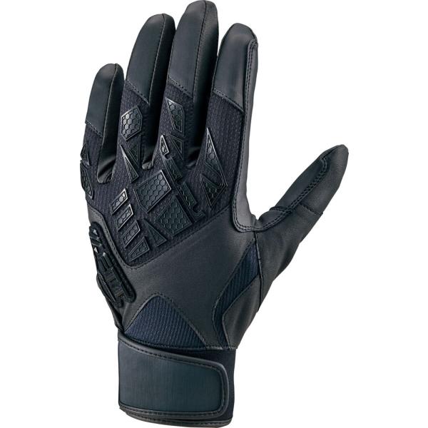 【送料無料】ゼット 野球 ネオステイタス バッティンググラブ 高校生対応 両手用 ブラック ZETT...