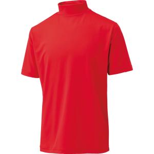 ゼット 野球 アンダーシャツ 少年用 ハイネック 半袖 ライトフィットアンダーシャツ レッド ZETT BO1920J 6400の商品画像