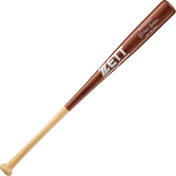 【送料無料】ゼット ＺＥＴＴ 硬式木製バット エクセレントバランス ８５ｃｍ ９２０ｇ平均 ナチュラ...