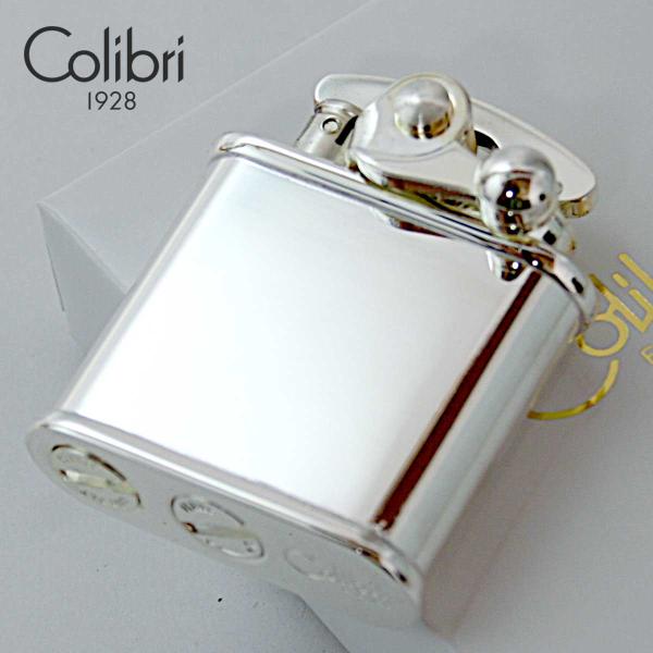 Colibri コリブリ フリントオイルライターシルバーミガキ 308-0050 適合リフィル（ガス...