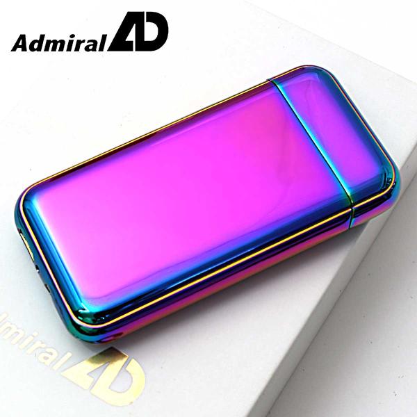ADMIRAL アドミラル産業 USB充電式 バッテリーライター センサークロスアーク レインボー ...