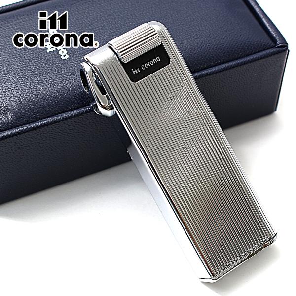 im corona イム・コロナ パイプマスター クローム ストライプ 電子ガスライター 33-32...