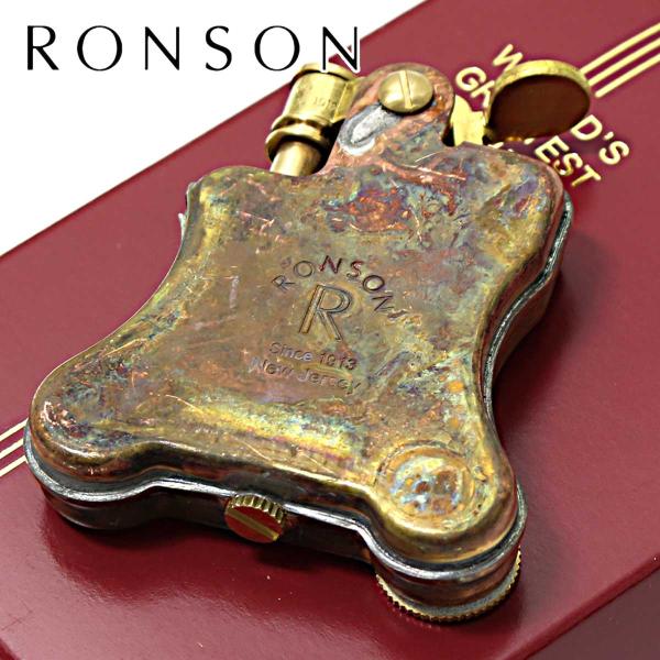 RONSON ロンソン バンジョー ワイルドブラス フリントオイルライター R01-M010 メール...