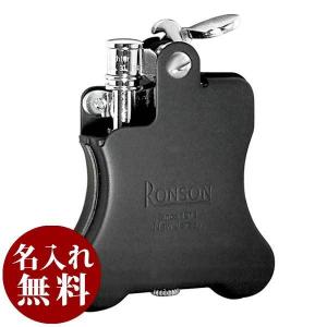 RONSON ロンソン フリントオイルライター バンジョー Banjo バンジョー 黒マット R01-1032 適合リフィル（ガス or オイル）1本無料進呈｜akiha-web