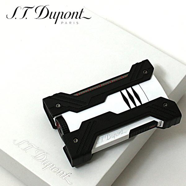 S.T Dupont エス・テー・デュポン デフィ ダブルエクストリーム ホワイト ターボガスライタ...