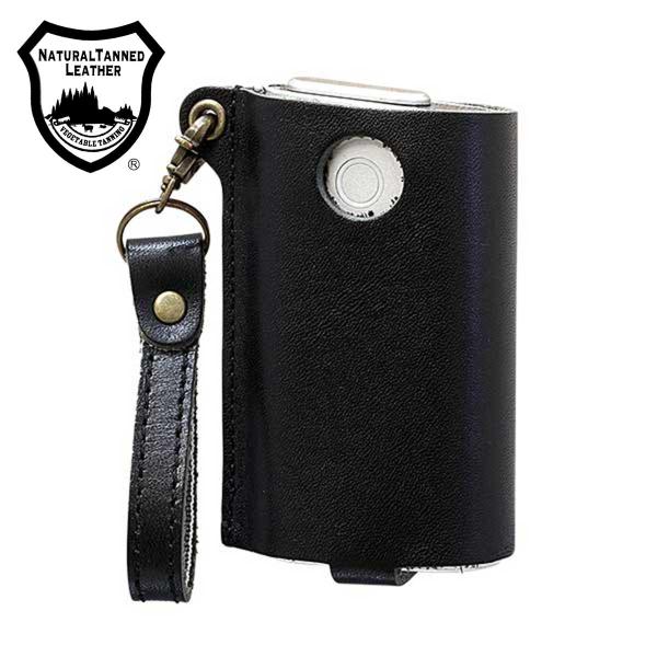 栃木レザー グロー対応 加熱式 タバコケース シーンズ ブラック L-20474 BK YMEX