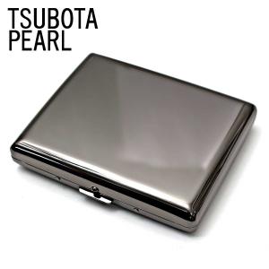 20本収納 シガレットケース レザー アルミ合金 タバコ シルバー 革