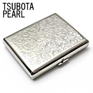 坪田パール シガレットケース カジュアルメタルゴールドアラベスク 14