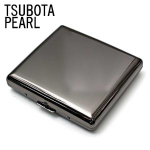 坪田パール シガレットケース カジュアルメタル アラベスク 10本 100mm