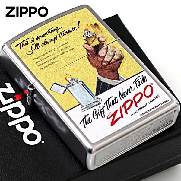 Zippo ジッポライター オールドポスター風 The Gift That Never Fails ...