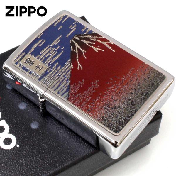 Zippo ジッポライター 和柄 葛飾北斎 浮世絵 CP-KA メール便専用商品