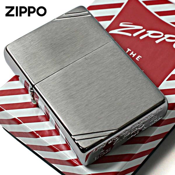 Zippo ジッポライター 1937レプリカ 無地 シルバー つや消し フラットトップ ビンテージ ...