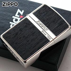 ZIPPO（ジッポー） ジッポライター ウッド 木目 木 ホワイトニッケル
