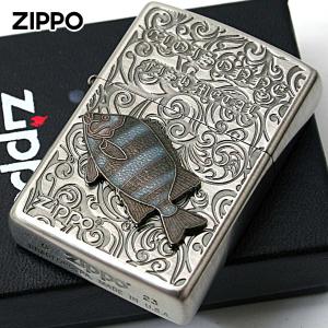ZIPPO（ジッポー） ジッポライター 真鯛 ヴィンテージ 七宝メタル 海水