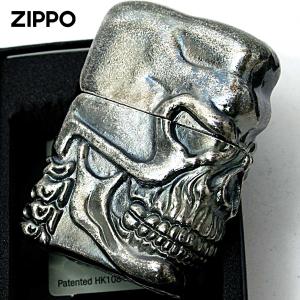 ZIPPO（ジッポー） ジッポライター スカル Skull 骸骨 フルメタル