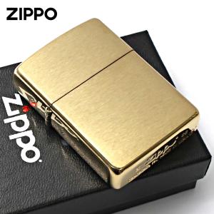 ZIPPO ブラス Brushed Brass フラットトップ 1937 ブラス