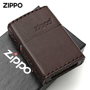 ZIPPO（ジッポー） ジッポライター アーマー 革巻き 牛革 ジッポ ロゴ