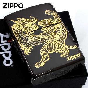 ZIPPO（ジッポー） ジッポライター 龍虎 ドラゴン タイガー 4面連続