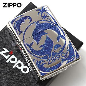 ZIPPO（ジッポー） ジッポライター イルカ ラバーズドルフィン ブルー