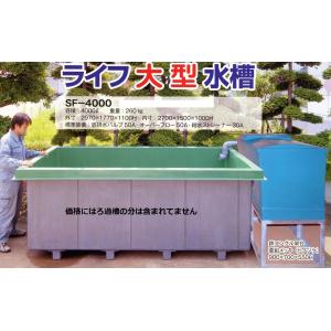 FRP水槽SF-4000＋全自動濾過機 湧清水IW5-1 : アキカン ヤフー店