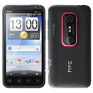 ISW12HT htc EVO 3D au 黒 [Black] HTC 未使用品 白ロム スマートフォン
