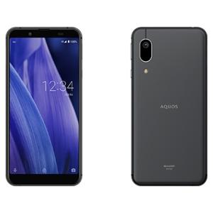 SIMフリー 新品未使用品 SHV48 AQUOS sense3 basic ブラック [Black