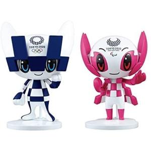 新品 東京2020オリンピック  グッズ ディスプレイプラモデル オリンピックマスコット ミライトワ ソメイティ セット