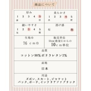 デニム 生地 カイハラデニム ストレッチデニム...の詳細画像5