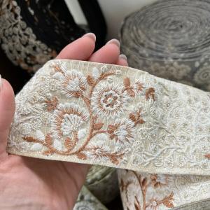 インド刺繍リボン ショルダーストラップ レース...の詳細画像2
