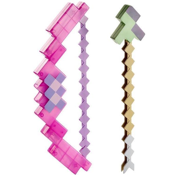 エンチャントされた弓矢 エンチャント弓矢 マイクラ 弓矢おもちゃ子供のおもちゃを撮影ゲームのロールプ...