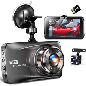 Diletto 前後 車内 3カメラ搭載 ドライブレコーダー 特価 フロントWQHD