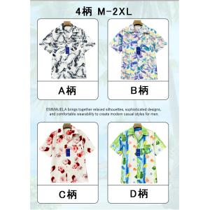 アロハシャツ Emmauela ミラノ発 シル...の詳細画像3