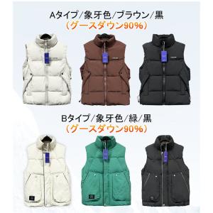 ダウンベスト EU製 Emmauela ミラノ...の詳細画像2