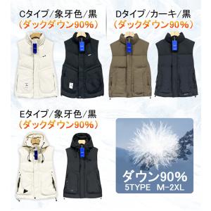 ダウンベスト EU製 Emmauela ミラノ...の詳細画像3