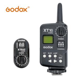 ワイヤレスフラッシュトリガーセット ストロボ ゴドックス 日本正規輸入品 GODOX XT16｜あかりの森 Yahoo!店