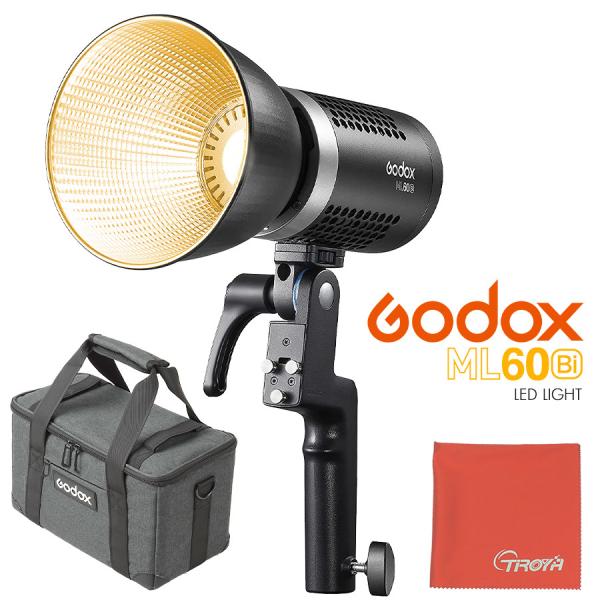 [日本公認代理店品] Godox ML60Bi 60W 手持ち式LEDライト 2800K〜6500K...