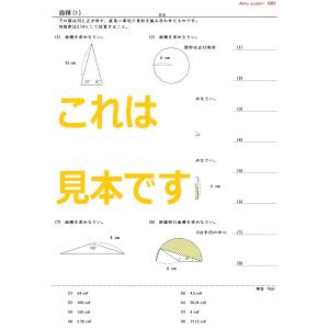 中学受験算数 面積の詳細画像1