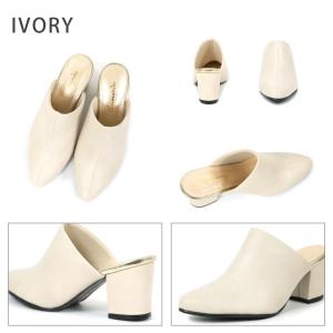 ミュール サンダル レディース アーモンドトゥ...の詳細画像5