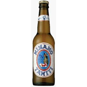 【訳あり】賞味期限2023年7月4日　TAHITI beer　 ヒナノ　ビール瓶　330ml／24.  タヒチmhn  お届けまで８日ほどかかります｜akisa
