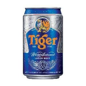 Singapore beer  シンガポール　  タイガー　ビール（缶）　330ml／24n.kｎ