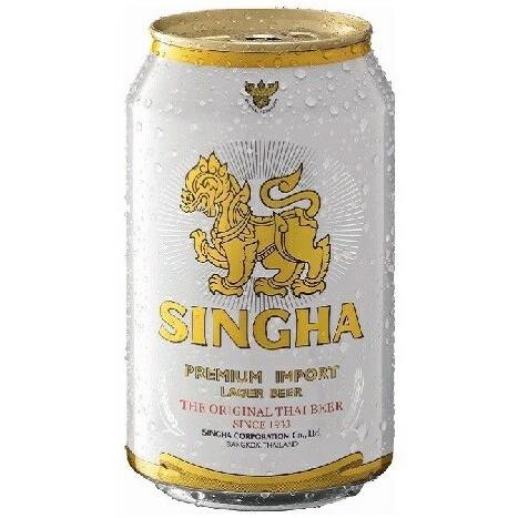 Thailand beer  タイ　ビール  シンハー(SINGHA) 缶 330ml/24.kn　...