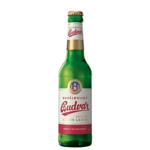 Czech beer  チェコ　ビール  ブドバー　330ml/24ｋｎ  ケース重量：約13.2k...