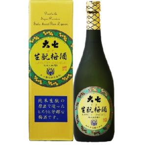 大七酒造　生もと梅酒  12度　720ml/6本.e｜akisa